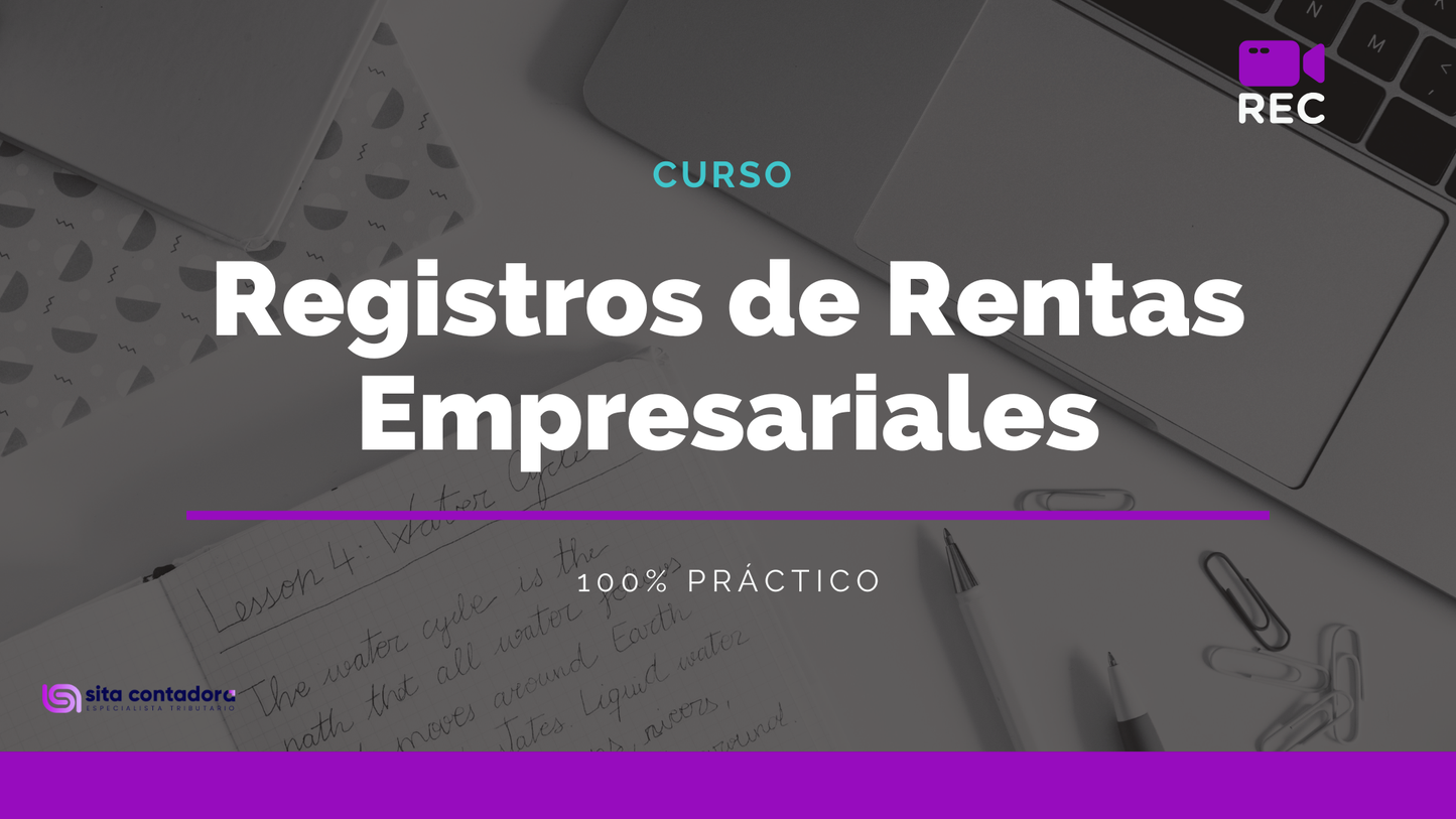 Curso: Registros Empresariales 100% Práctico